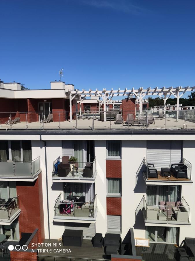 Apartament Szafir W Budynku Basenowym Morska Klifowa Rewal Exteriör bild
