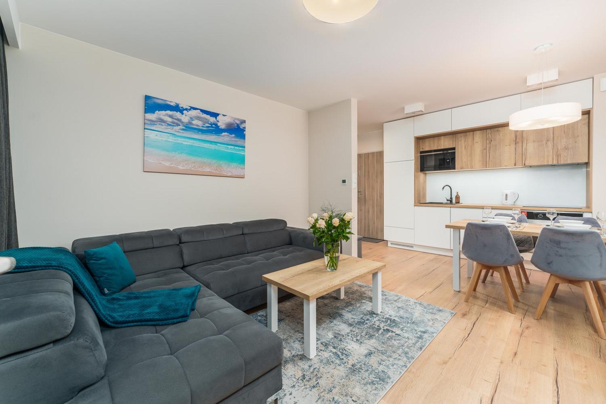 Apartament Szafir W Budynku Basenowym Morska Klifowa Rewal Exteriör bild